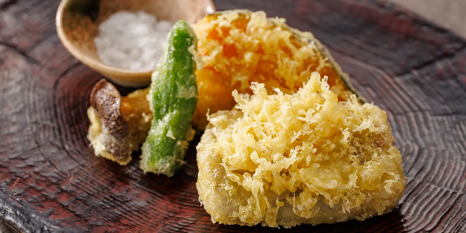 【季節の会席】鱧の天婦羅